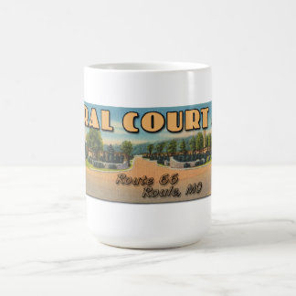 Coral Court Motel Panoramic Mug
