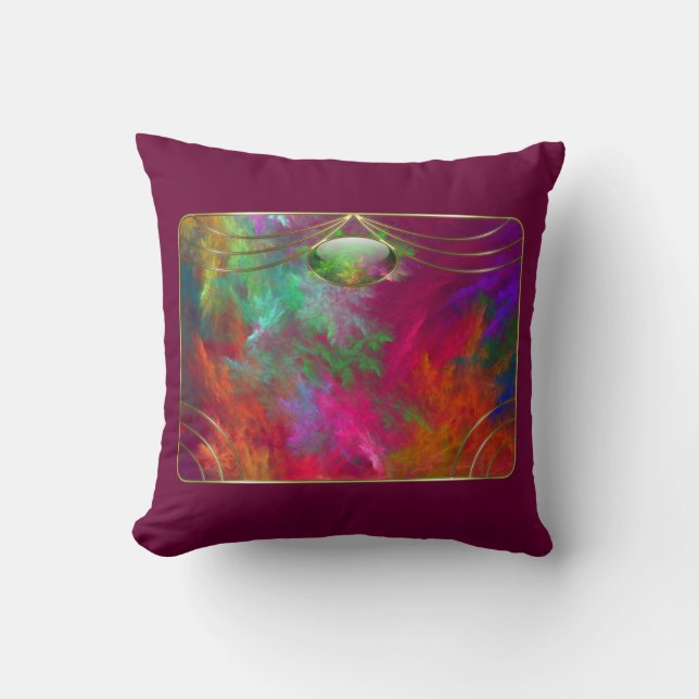 Coral Depths Pillow (Front)