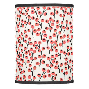 Coral Floral Botanical Lamp Shade