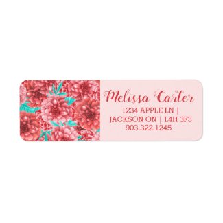 Coral Floral Pattern & Name