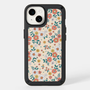 Coral Flower Garden Pattern Speck iPhone 14 Case