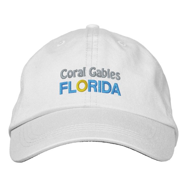 CORAL GABLES cap (Front)