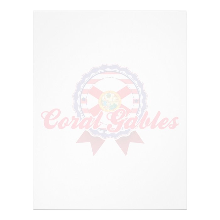 Coral Gables, FL Letterhead Template