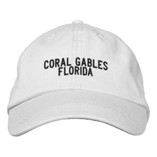 Coral Gables Florida Hat