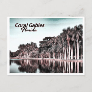 CORAL GABLES FLORIDA POSTCARD