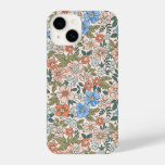 Coral Garden Flower Pattern iPhone 14 Case