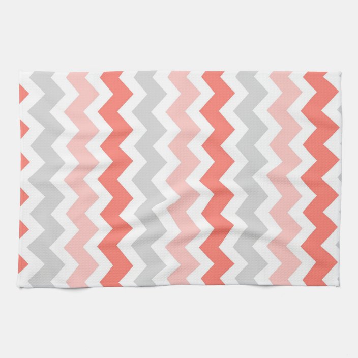 coral kitchen towels