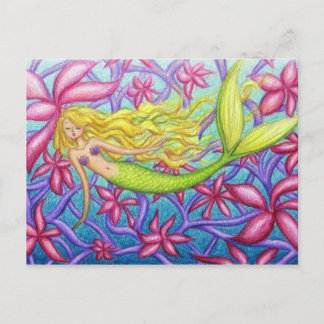 Coral in Coral Postcard