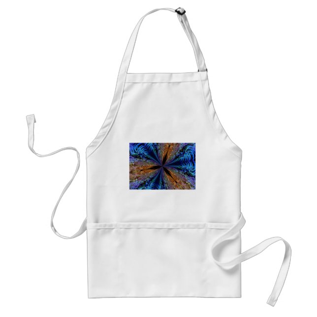 Coral Kaleidoscope Adult Apron (Front)