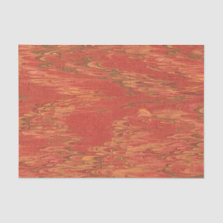 Coral Lava Tissue Paper