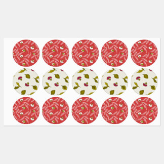 Coral Leaf Drift Throw Blanket Labels