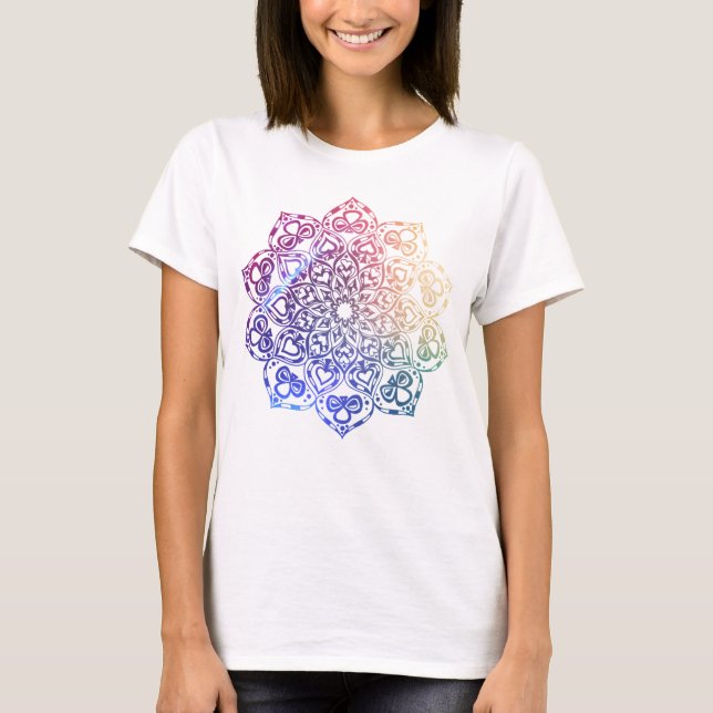 Coral Mandala Tee (Front)
