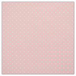 Coral Mint Green  Polka Dot  Pattern Fabric