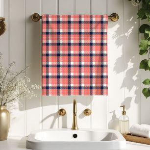 Coral Navy Towel Stylish Gift for Their Birthday