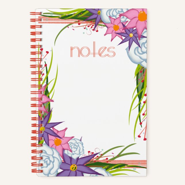 Coral Notebook (Front)