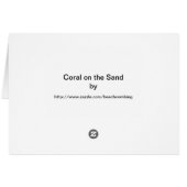 Coral on the Sand (Back Horizontal)