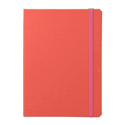 Coral Paisley Pattern iPad Air Case (Front Cover)