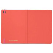 Coral Paisley Pattern iPad Air Case (Back)