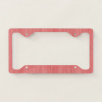 Coral Pink Bamboo Wood Grain Look