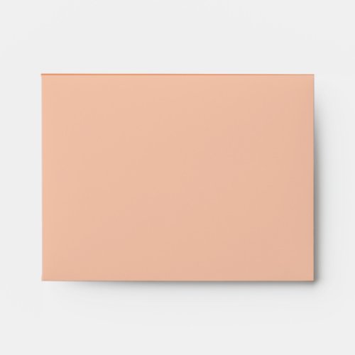 Coral pink decor background ready to customize envelope