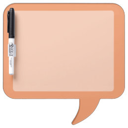 Coral pink decor ready to customize Dry-Erase board