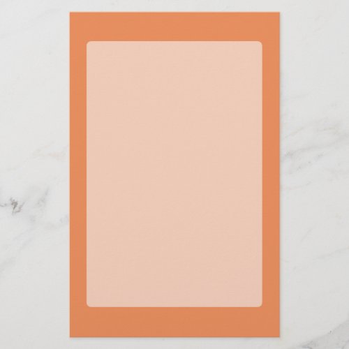 Coral pink decor ready to customize stationery