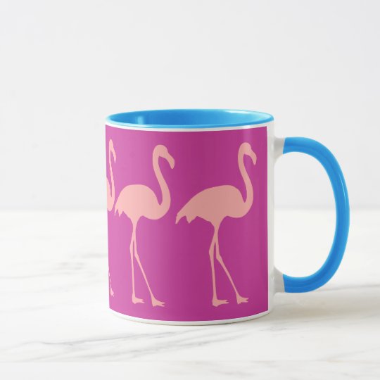 C Pink Flamingo Bird Design Coffee Mug Zazzle C Pink Flamingo Bird Design Coffee Mug