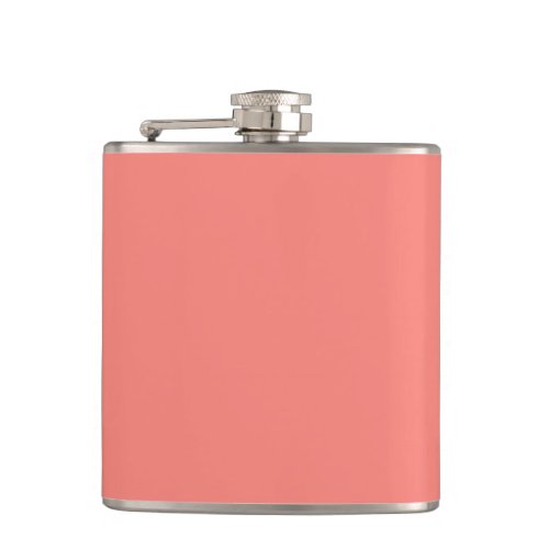 Coral Pink Flask