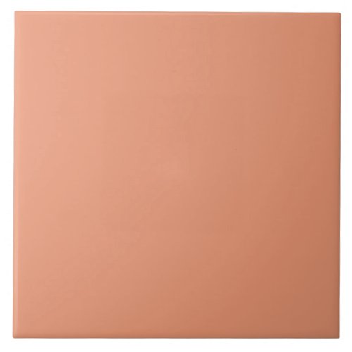 Coral_pink Golden Solid color Ceramic Tile