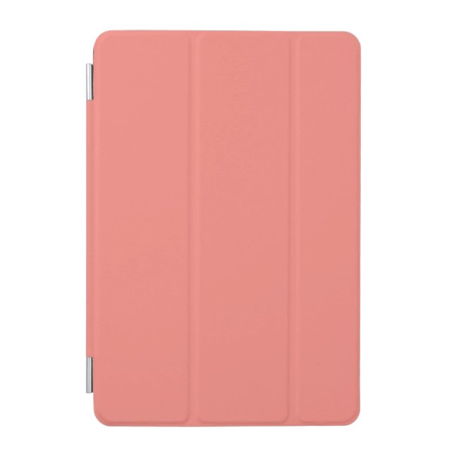 Coral Pink iPad Mini Cover (Front)