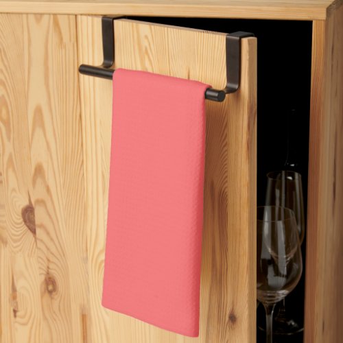 Coral Pink  Kitchen Towel