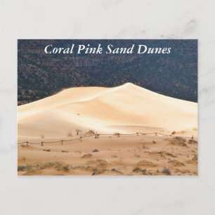 Coral Pink Sand Dunes Postcard