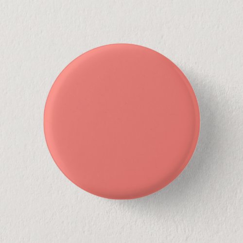 Coral Pink Solid Color Button