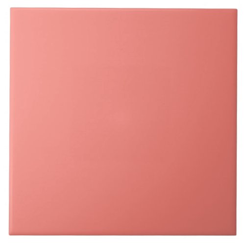 Coral Pink tile