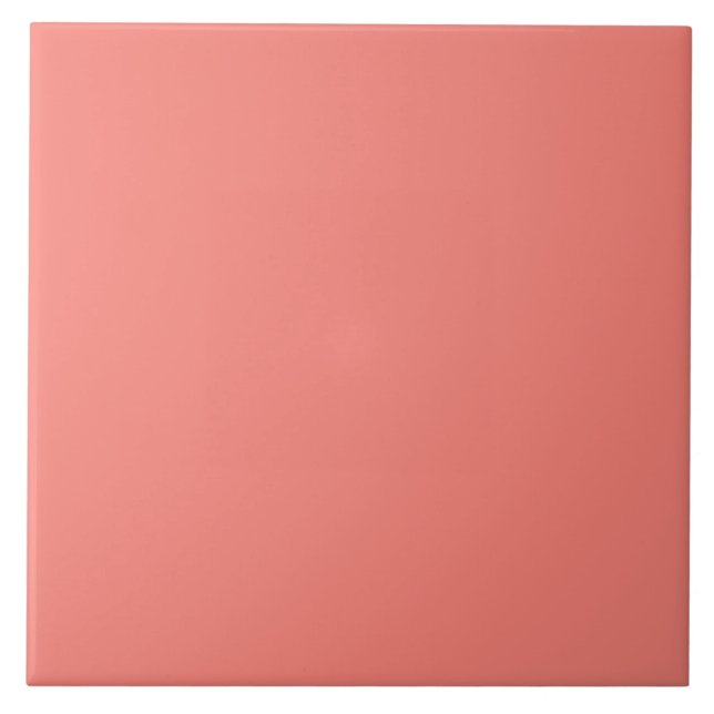 Coral Pink tile (Front)
