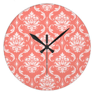 Coral Clocks, Coral Wall Clock Designs