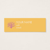 CORAL PROFILE CARD (Back)