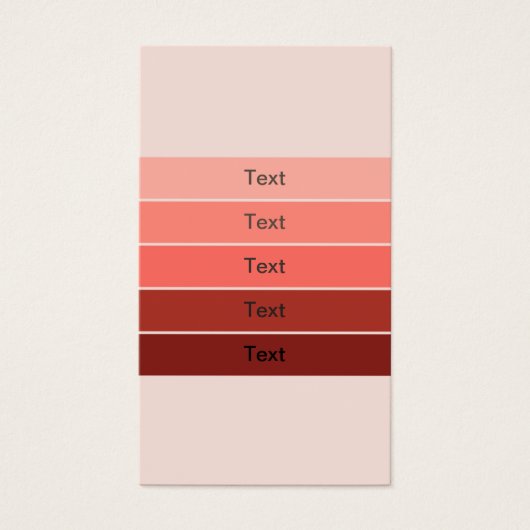 Coral Red Pink Stripes (Front)
