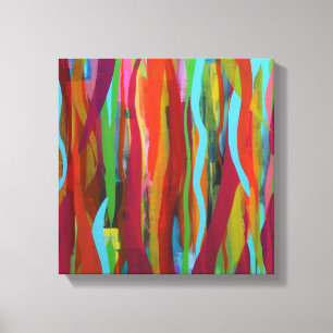 Coral Reef 12 x 12 Wrapped Canvas Print