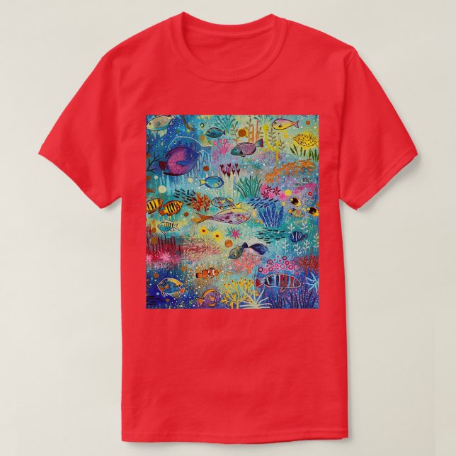 Coral Reef 1 T-Shirt (Design Front)