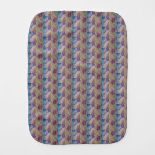 Coral Reef Abstract Art Burp Cloth