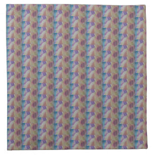 Coral Reef Abstract Art Cloth Napkin