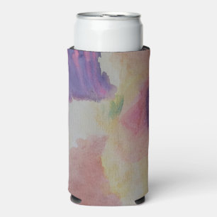 Coral Reef Abstract Art  Seltzer Can Cooler