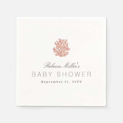 Coral Reef Baby Shower
