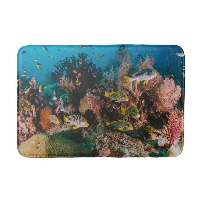 Coral Reef bath mat (Front)
