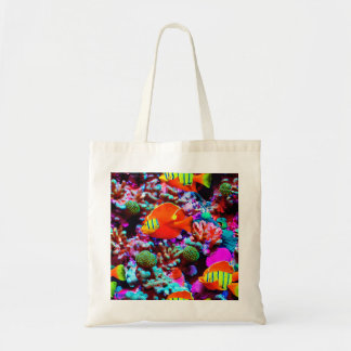 Coral Reef Canvas Tote