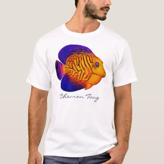 Coral Reef Chevron Tang Fish T-Shirt