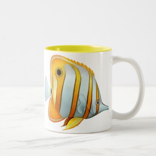 Coral Reef Copperband Butterfly Fish Mug