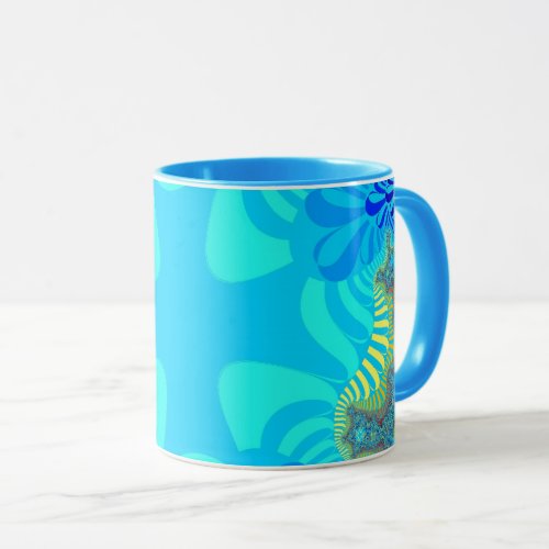 Coral Reef Cross Mug