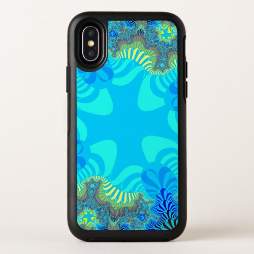 Coral Reef Cross OtterBox Symmetry iPhone X Case